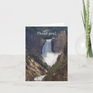 Carte De Remerciements The Power Of Yellowstone Thank You