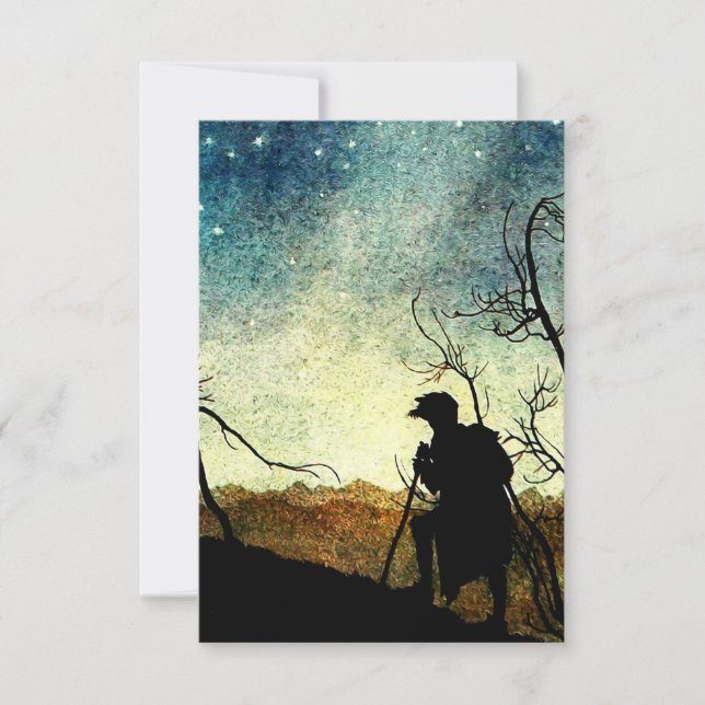 Carte De Remerciements "The Stars That Nature Hung" par Arthur Rackham (Devant)