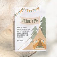 Thème de camping Aventure en plein air Fête d'anni