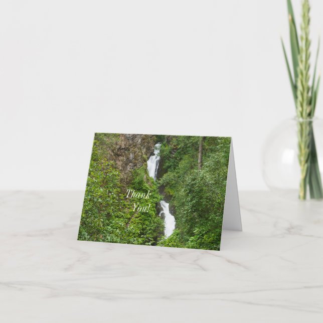 Carte De Remerciements Thunderbird Falls Peinture (Devant)