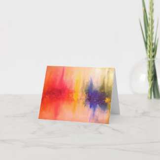 Carte De Remerciements Tie Dye Greeting Card