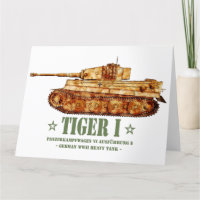 Tiger I World War Deux Allemand Lourd Tank Panzer