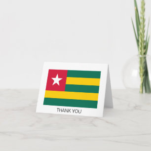 Carte De Remerciements Togo