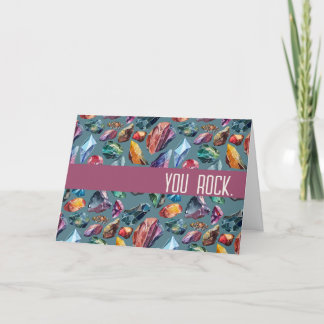 Carte De Remerciements Ton bijou rock toné