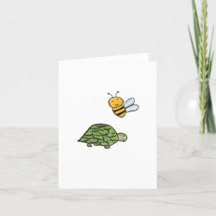 Carte De Remerciements Tortue Bumblebee