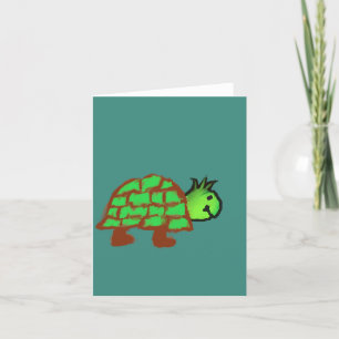 Carte De Remerciements Tortue mûre