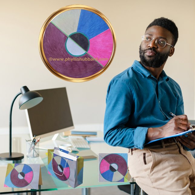 Carte De Remerciements Torus de guérison (“Healing Torus” is now available. Browse/Shop/Purchase At: https://bit.ly/SmartArt4Wellness)