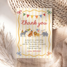 Tous les fêtards Animaux Safari Anniversaire