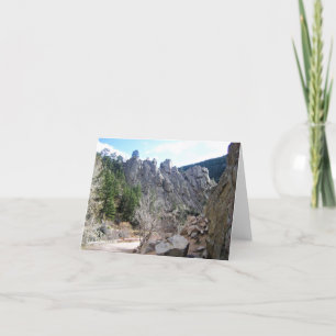 Carte De Remerciements Trail dans le comté de Jefferson, Colorado