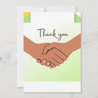 Carte De Remerciements Très beau design pour 