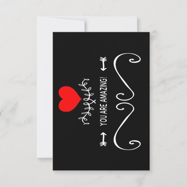 Carte De Remerciements Tu Es Extraordinaire ! (Devant)