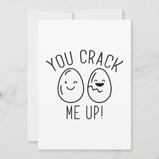 Carte De Remerciements Tu Me Frappes (Devant)