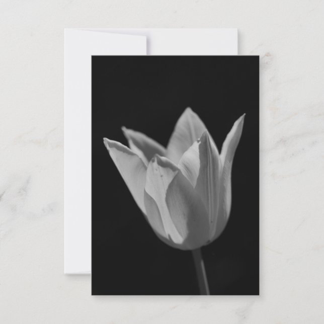 Carte De Remerciements Tulipe (Devant)