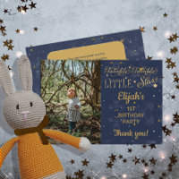 Twinkle Twinkle Little Star Boy 1er anniversaire