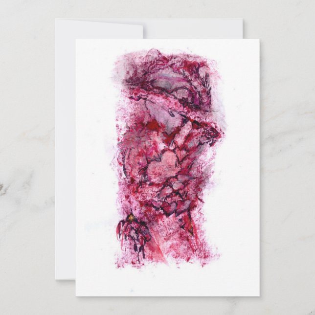 Carte De Remerciements Type moderne (Devant)