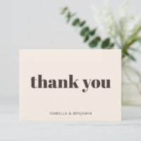 Typographie Gras Crème Marron Personnalisé Mariage