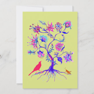 Carte De Remerciements Un arbre de vie