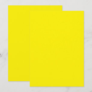 Carte De Remerciements un arrière - plan jaune avec une bordure noire