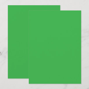 Carte De Remerciements un arrière - plan vert avec une bordure blanche