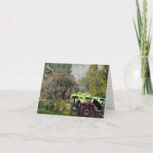 Carte De Remerciements Un Nod pour Monet