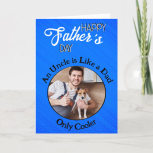 Carte De Remerciements Un oncle est comme un père Fête des pères personna