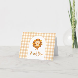 Carte De Remerciements Un petit Baby shower turc Thanksgiving