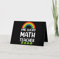 Un professeur de mathématiques chanceux à la Saint