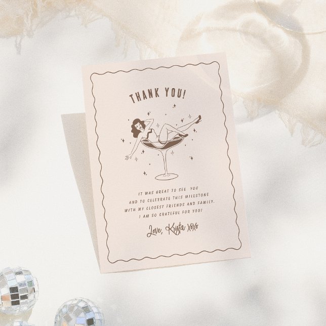 Carte De Remerciements Un Tini Un Peu Plus Anniversaire (Créateur téléchargé)