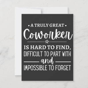 Carte De Remerciements Un vrai grand collègue