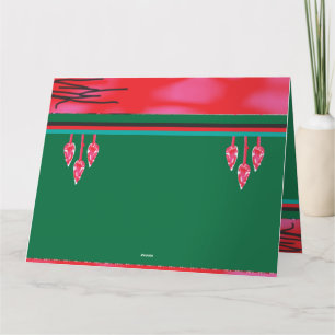 Carte De Remerciements une peinture d'une grenouille dans un champ d'herb