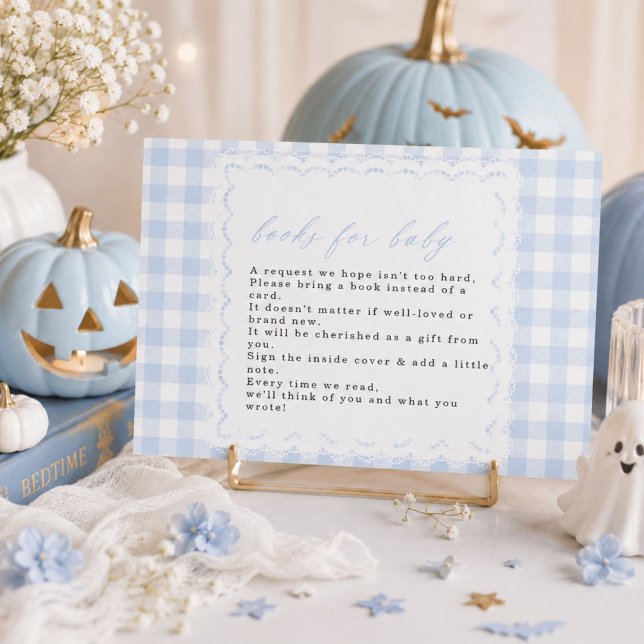 Carte De Remerciements Une petite fée bébé Halloween Bleu (Créateur téléchargé)