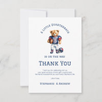 Une petite quart-arrière est en route Baby Shower