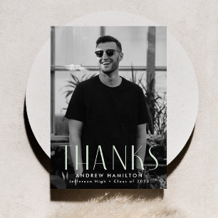 Carte De Remerciements Université moderne de Simplicity Mint