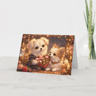 Carte De Remerciements Valentine Greeting Card – A Small Moment of Comfor