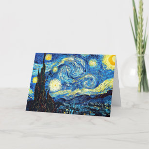 Carte De Remerciements Van Gogh - Nuit étoilée