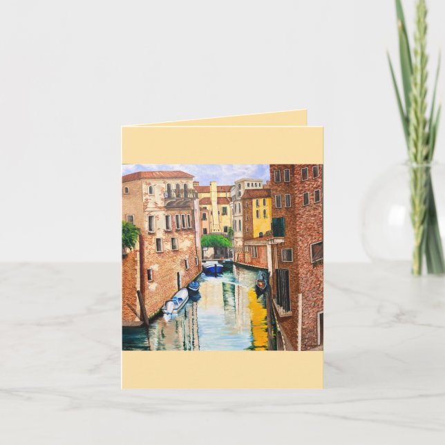 Carte De Remerciements « Venise » (Devant)