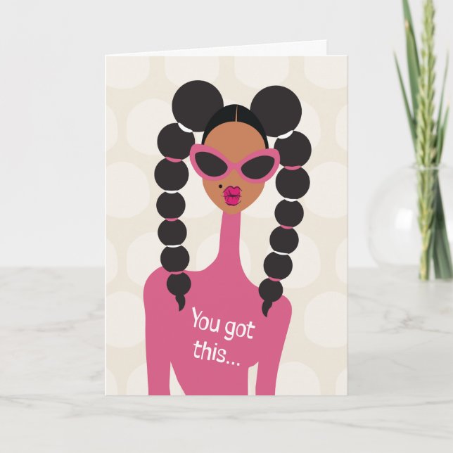 Carte De Remerciements Vérifiez vos amis forts - Vous avez ceci (Devant)