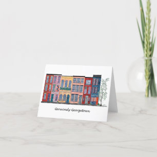 Carte De Remerciements Véritablement Georgetown