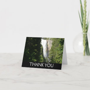 Carte De Remerciements Vernal Falls II dans le Parc national de Yosemite