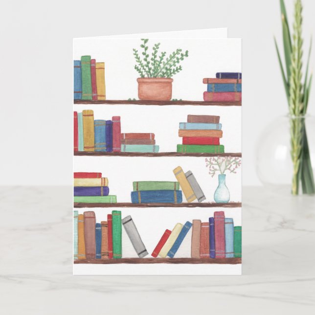 Carte De Remerciements Vers de livre (Devant)