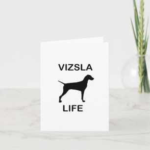 Carte De Remerciements vie de vizsla
