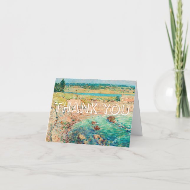 Carte de remerciements, Vierge à l'intérieur, Cart (Devant)