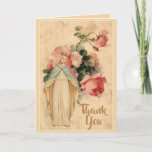 Carte De Remerciements Vigne Mary Floral<br><div class="desc">Beautiful floral image with the Blessed Virgin Mary.
Texte may be customized for any occasion !</div>