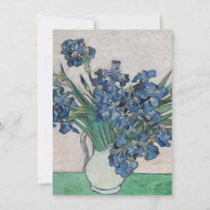 Carte De Remerciements Vincent van Gogh - iris
