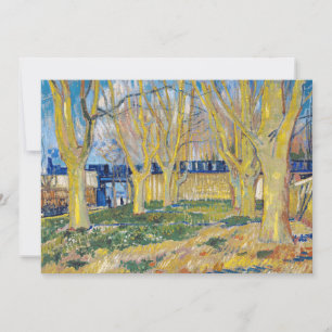 Carte De Remerciements Vincent van Gogh - Le Train Bleu