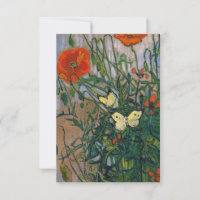 Vincent van Gogh - Papillons et papillons
