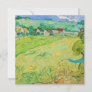 Carte De Remerciements Vincent van Gogh - Vue de Vessenots près d'Auvers