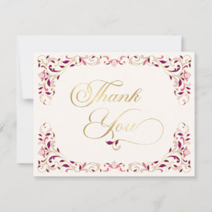 Carte De Remerciements Vintage bibliothèque livre histoire Fairy Tale Mar