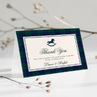 Vintage Horse Rocheux Baby shower classique
