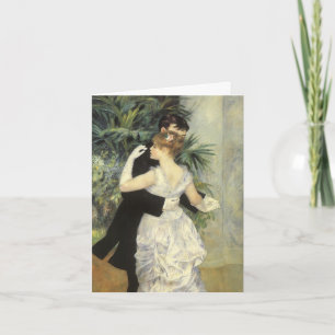 Carte De Remerciements Vintage Wedding Merci, City Dance de Renoir